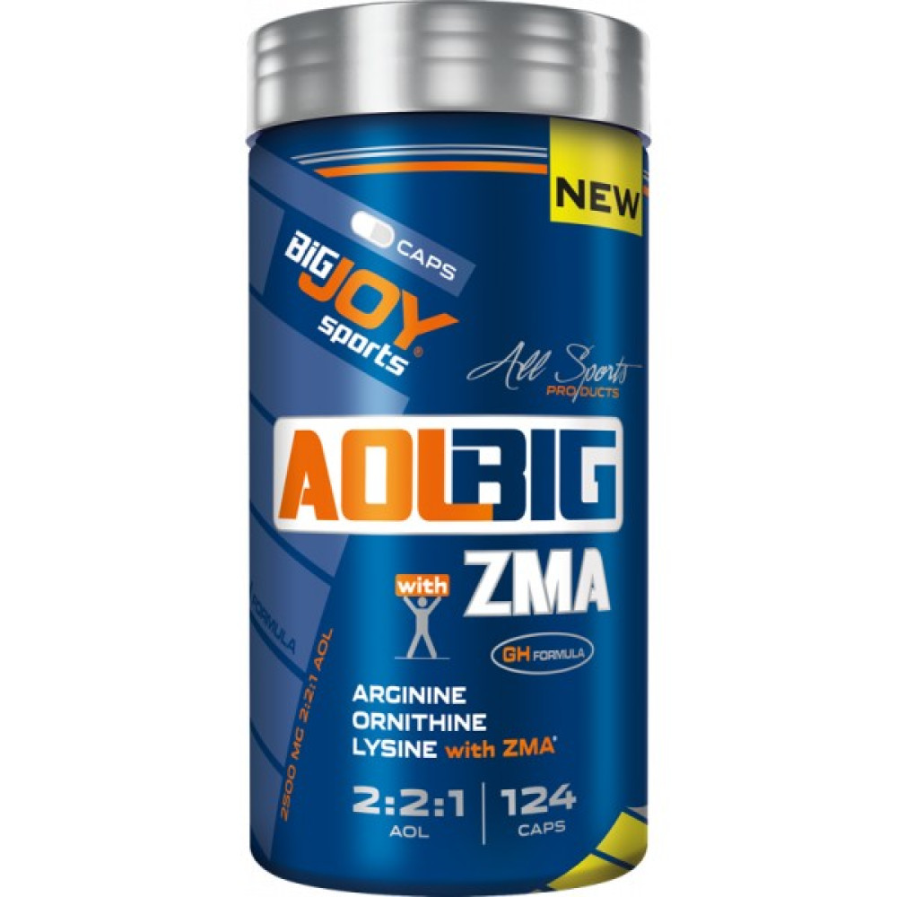 Bigjoy Sports Aol Zma Arginine Ornithine Lysine Zma 124 Kapsül Amino Asit Fiyatı