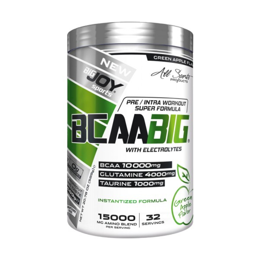 Bigjoy Sports Bcaabig Bcaa Glutamine Taurine Amino Asit Yeşil Elma Aroma 589g Amino Asit Fiyatı