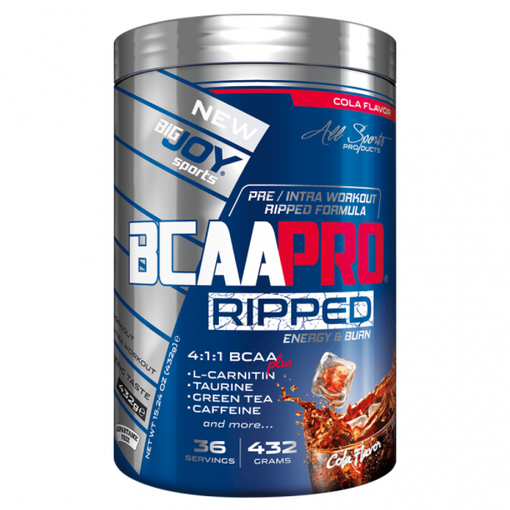Bigjoy Sports Bcaapro 4:1:1 Ripped 432 Gr 36 Servis Bcaa Kola Amino Asit Fiyatı