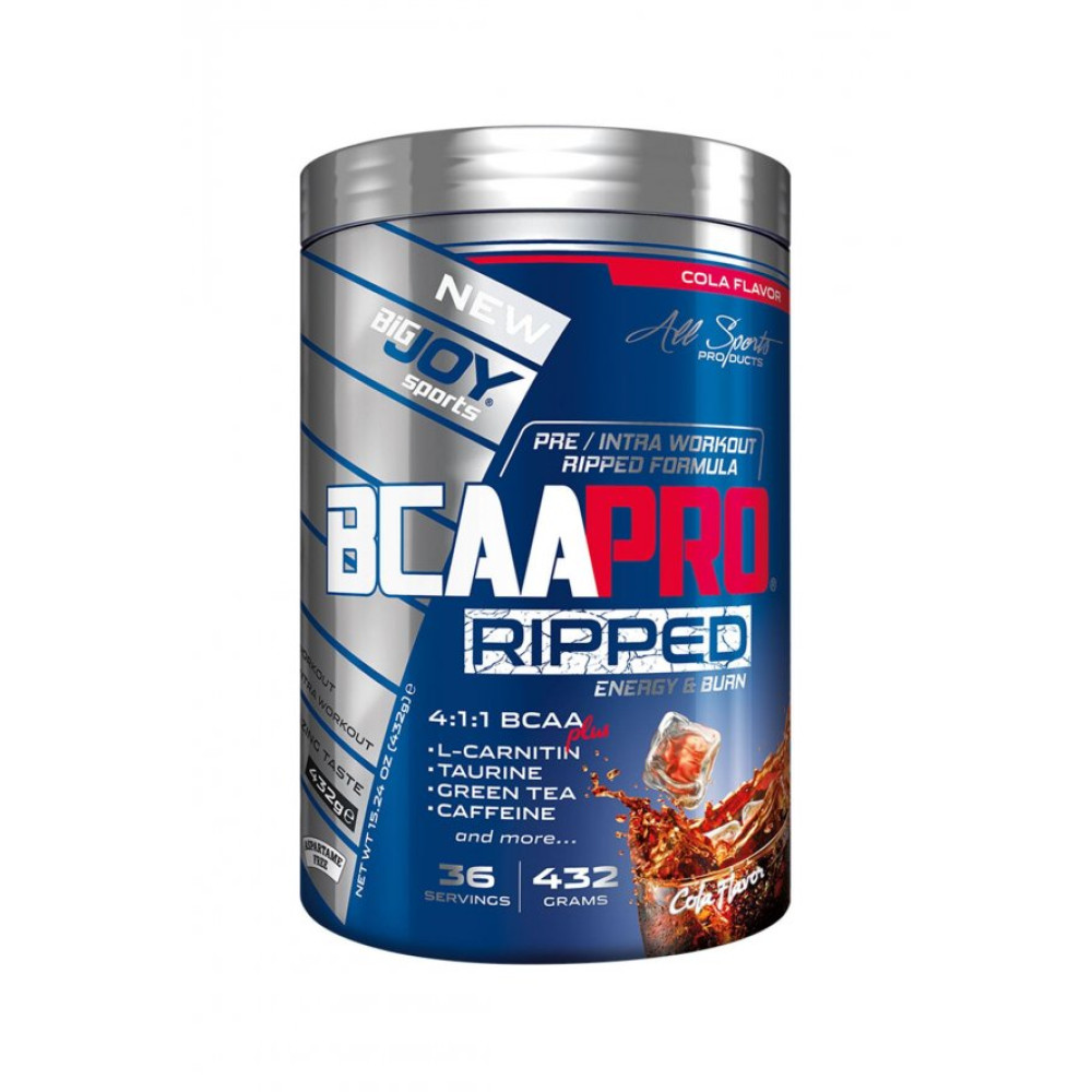 Bigjoy Sports Bcaapro Ripped 432 Gr Kola Aromali Bcaa Powder Amino Asit Fiyatı