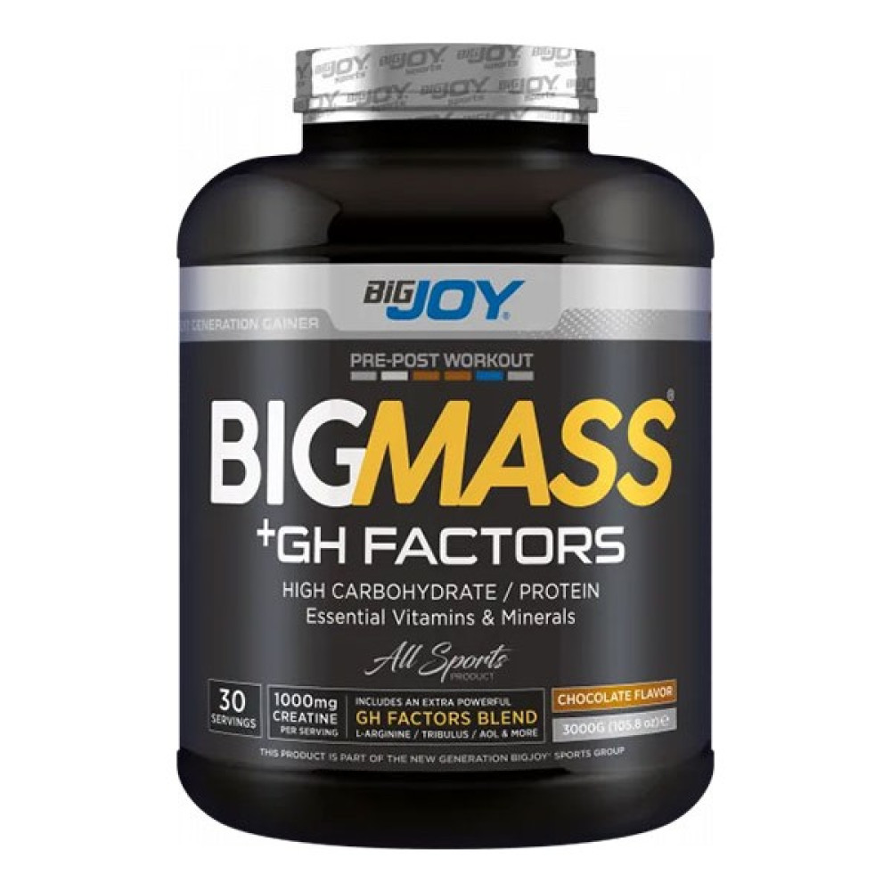 Bigjoy Sports Bigjoy Bigmass Mass Gainer Gh Factors 3000 Gr Karbonhidrat Tozu Çikolata - -- Protein Tozları Fiyatı