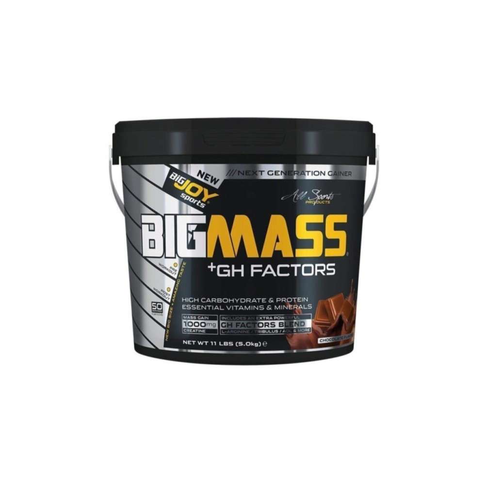 Bigjoy Sports Bigmass Gh Factors Mass Gainer 5 Kg Çikolatalı Karbonhidrat Tozu High Carbonhidrate&protein&vitamins Sporcu Besinleri Fiyatı