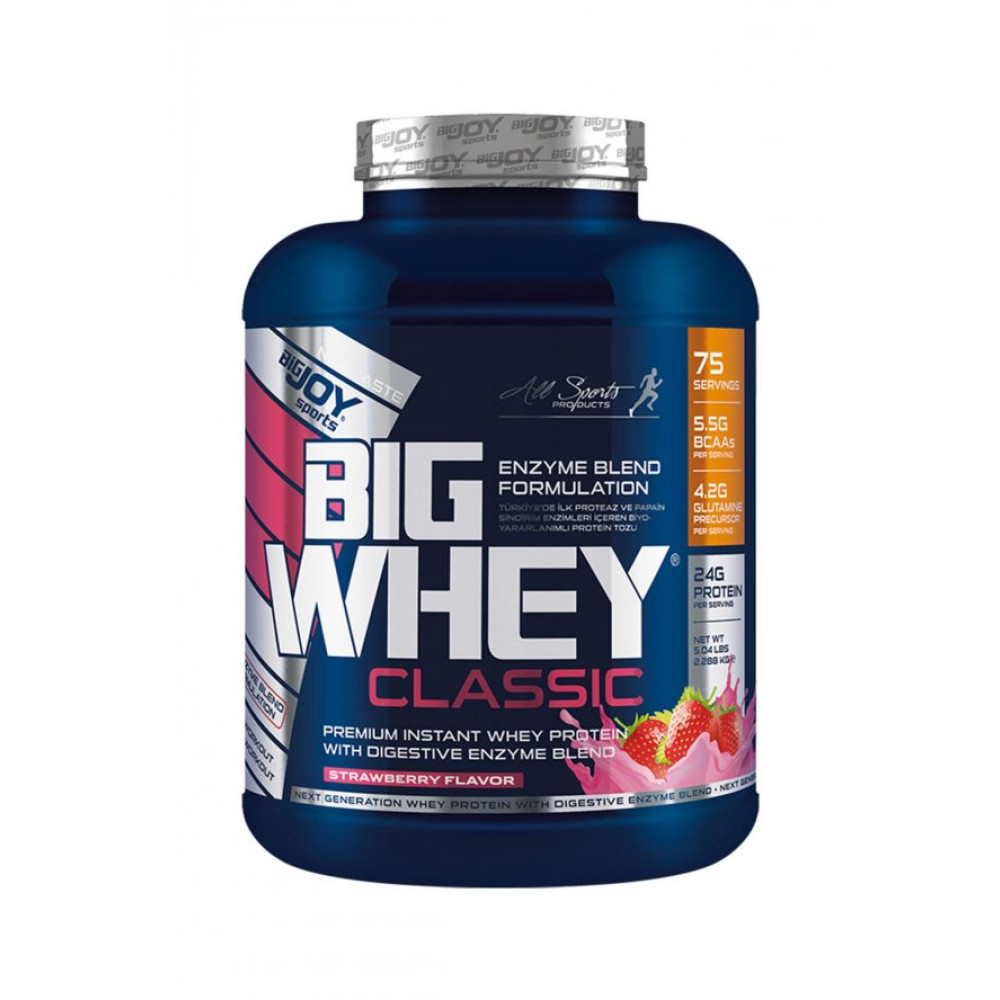 Bigjoy Sports Bigwhey Whey Protein 2288 Gram Cilekli 75 Servis Protein Tozları Fiyatı