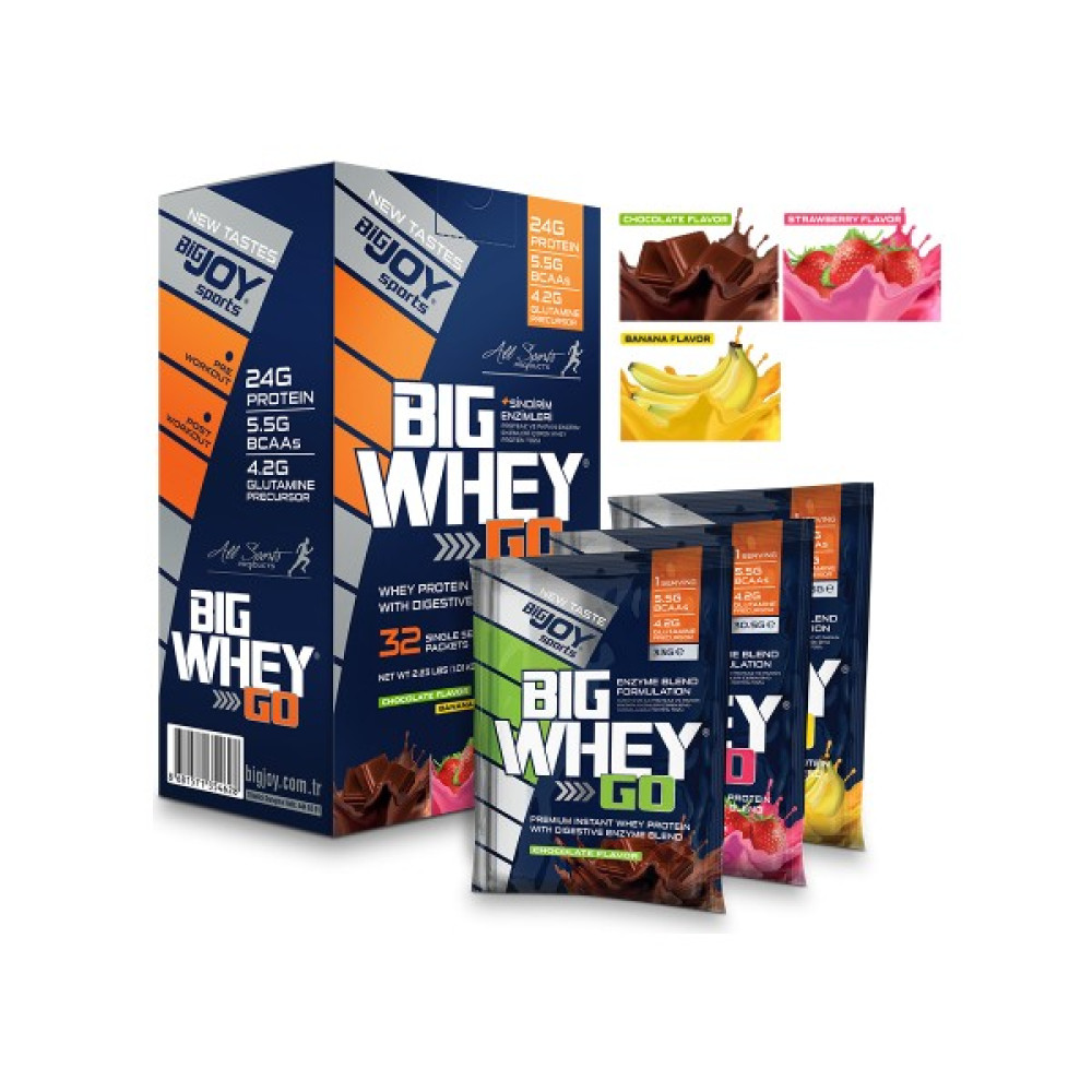 Bigjoy Sports-Bigwheygo Mix 32 Servis (1001g) Protein Tozları Fiyatı