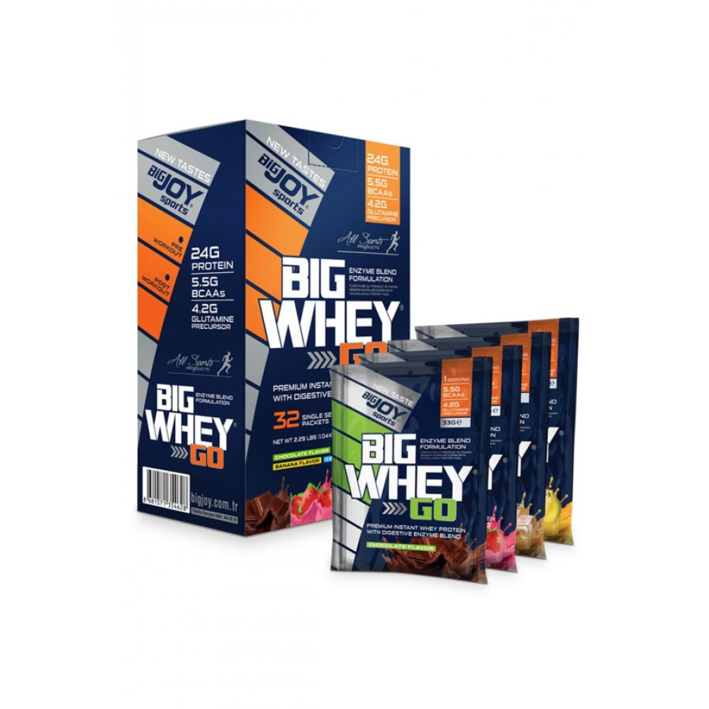 Bigjoy Sports Bigwheygo Whey Protein Tozu 32 Paket Mix Aromali Protein Tozları Fiyatı