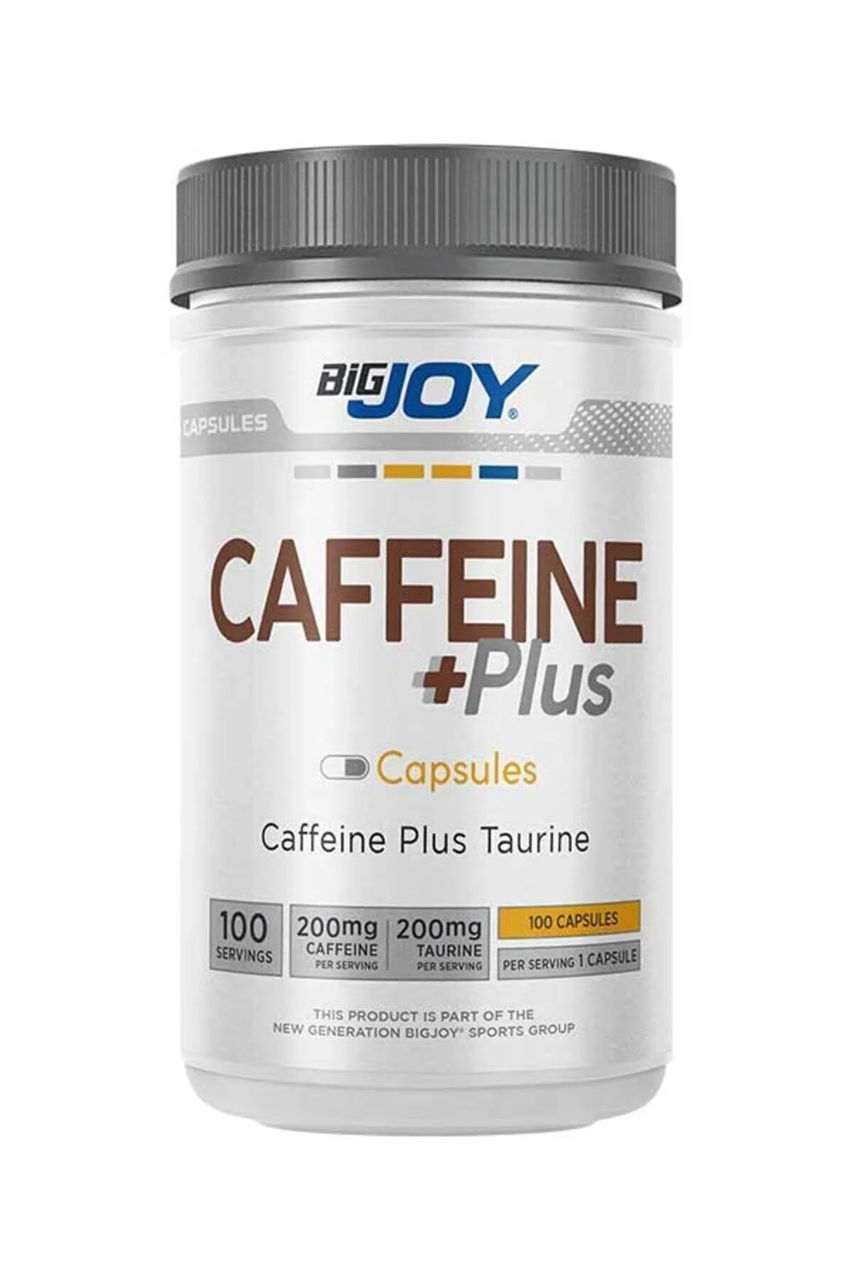 Bigjoy Sports Caffeine Plus Kafein Taurine 100 Kapsül 100 Servis Güç Ve Performans" Sporcu Besinleri Fiyatı
