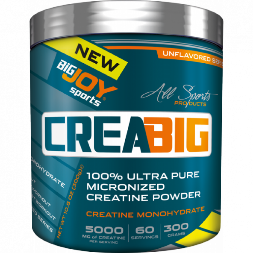 Bigjoy Sports Creabig Powder Aromasiz 300 Gr. Hedıye Sporcu Besinleri Fiyatı