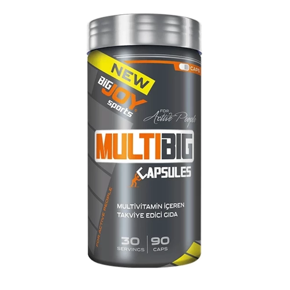 Bigjoy Sports Multibig Vitamin Mineral 90 Kapsul Sporcu Besinleri Fiyatı