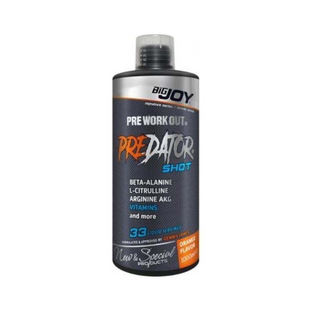 Bigjoy Sports Predator Shot/1000ml/Portakal - -- Protein Tozları Fiyatı