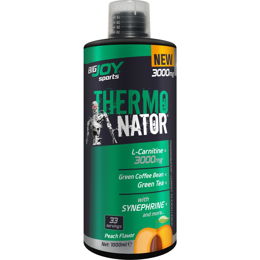 Bigjoy Sports Terminator L-Carnitine 3000 mg Şeftali Aroma 1000 ml L Karnitin Termojenik Kafein Diğer Fiyatı