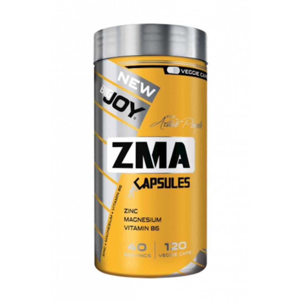 Bigjoy Sports Zma 120 Kapsul Magnezyum, Cinko, B6 Vitamin Sporcu Besinleri Fiyatı