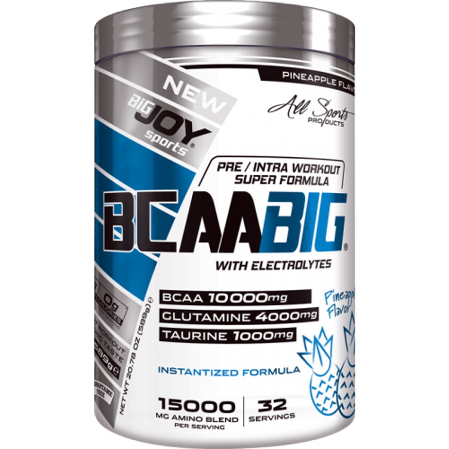 Bigjoy Vitamins Bigjoy Sports Bcaabig 589 gr Ananas Aromalı BCAA Besin Çeşidi Türkiye Menşeli - -- Diğer Fiyatı
