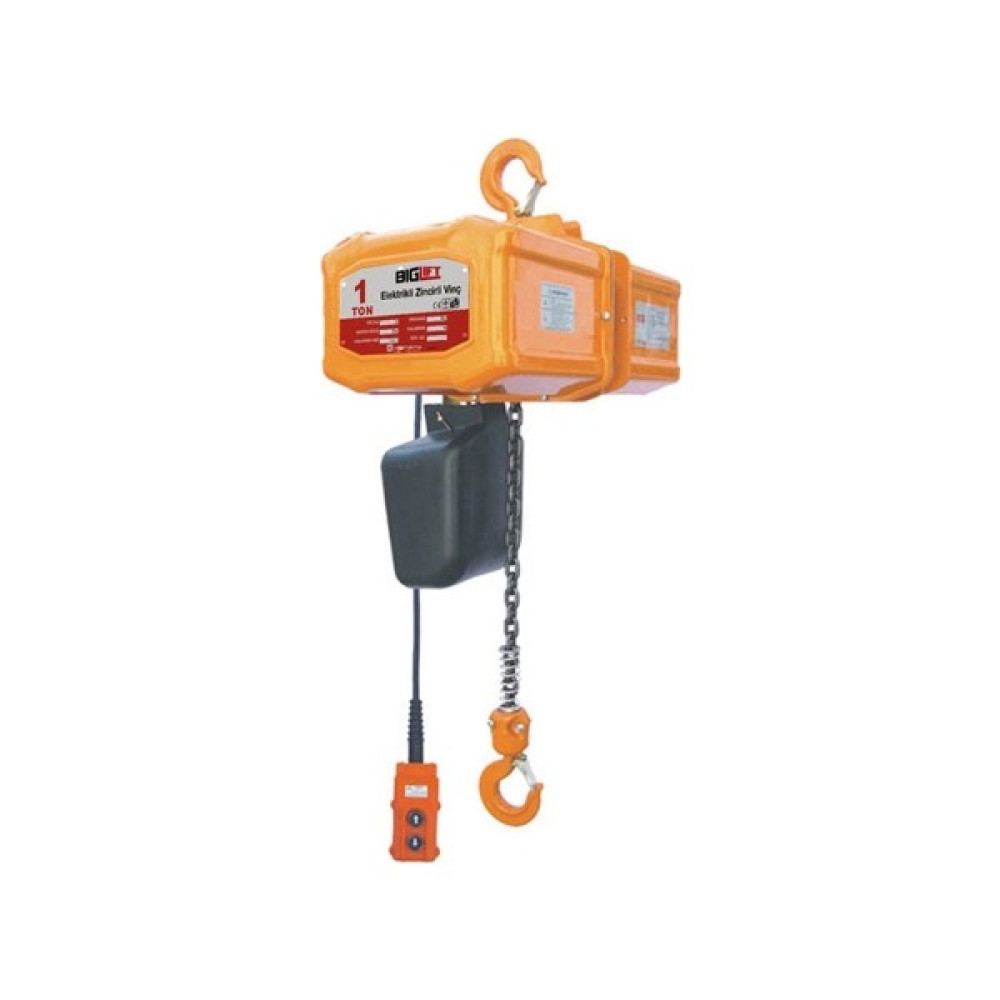Biglift Bıgvınc1 1 Ton - 6 Metre  Elektrikli Zincirli Vinç Oto Boyaları Fiyatı