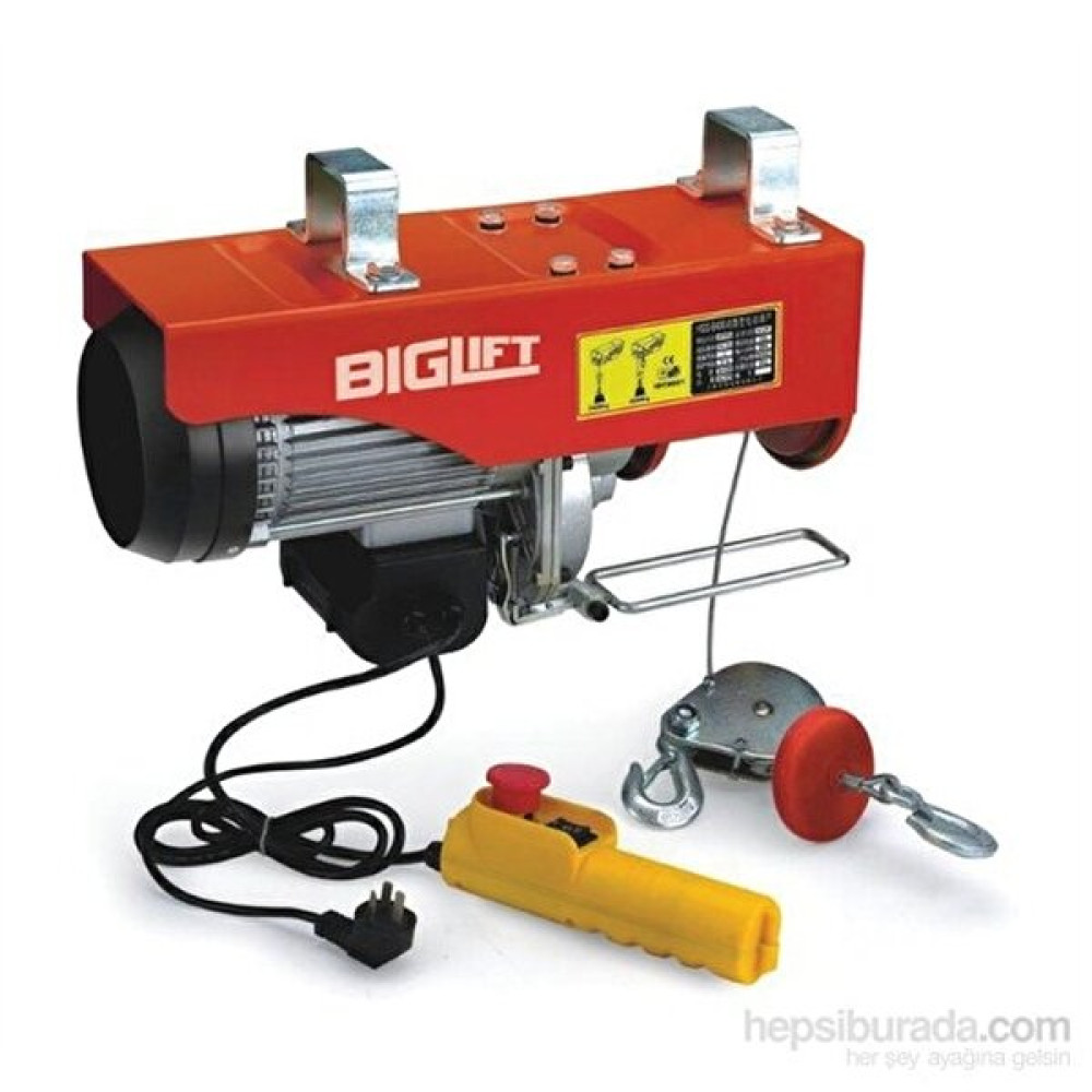 Biglift Elektrikli Vinç 20Mt 300-600Kg Yük Kaldırma / Vinç Fiyatı