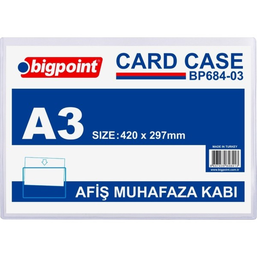Bigpoint A3 Afiş Muhafaza Kabı Laminasyon Sistemi Fiyatı