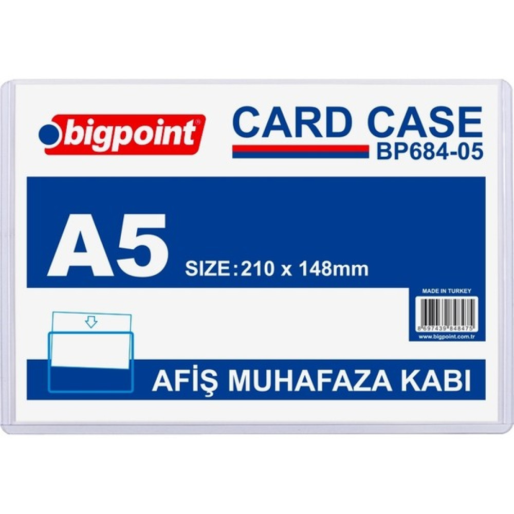 Bigpoint A5 Afiş Muhafaza Kabı Laminasyon Sistemi Fiyatı