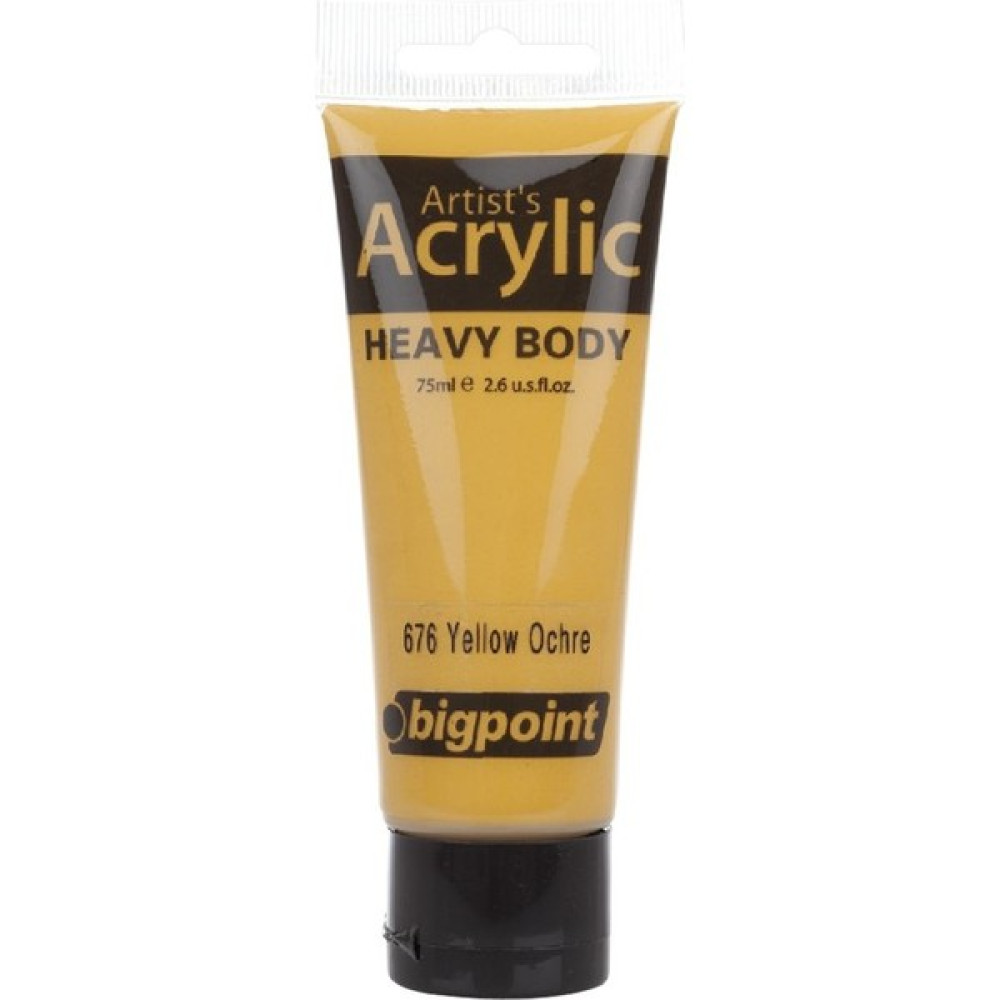 Bigpoint Akrilik Boya 75ML 676 Yellow Ochre Akrilik Boya Fiyatı
