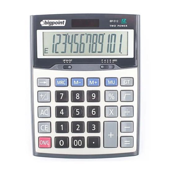 Bigpoint BP-512 Hesap Makinesi Hesap Makinesi Fiyatı