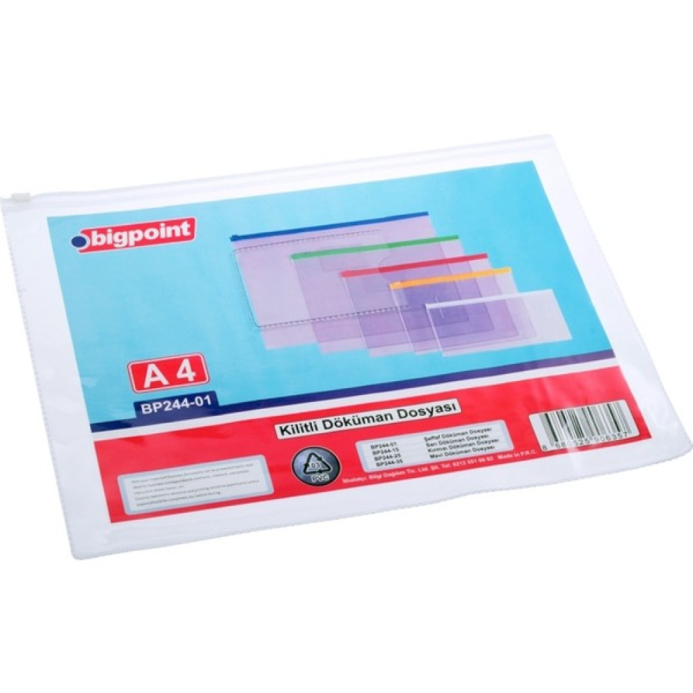 Bigpoint Döküman Dosyası A4 Pvc Beyaz Dosya Fiyatı