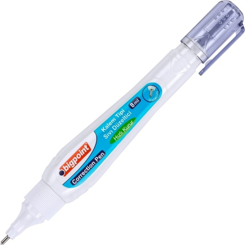 Bigpoint Kalem Tipi Sıvı Silici 8 ml 12'li Kutu Şerit Düzeltici Fiyatı