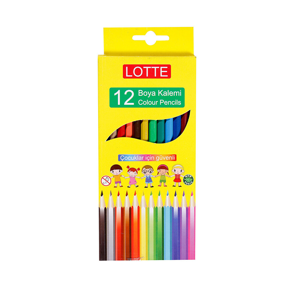 Bigpoint Lotte Kuru Boya Kalemi 12'Li Kuru Boya Kalemi Fiyatı