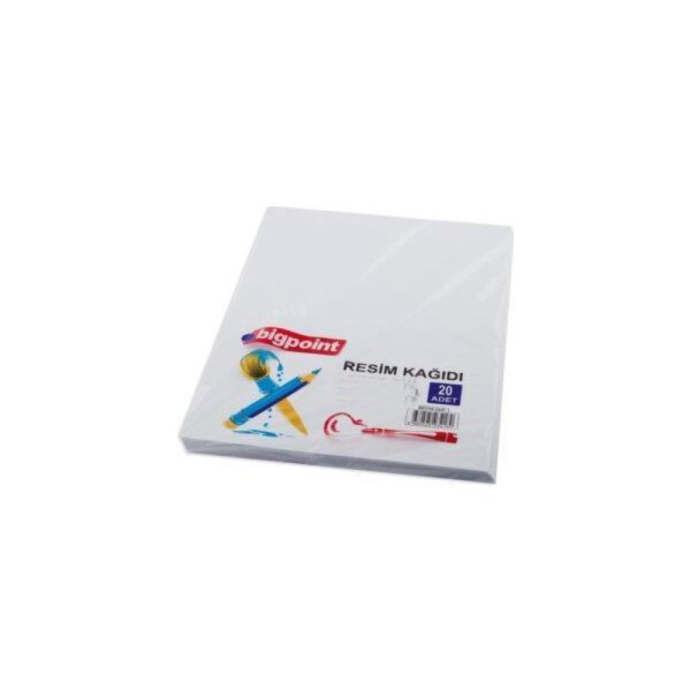 Bigpoint Sulu Boya Kağıdı 35 x 50 cm 20'li Yardımcı Malzeme Fiyatı