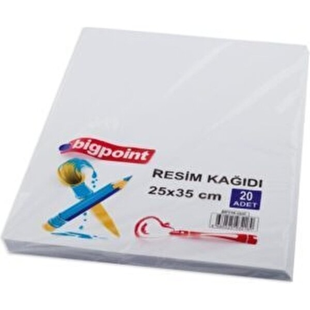 Bigpoint Suluboya Kağıdı 25 x 35 cm 20 Adet 300 gr Yardımcı Malzeme Fiyatı