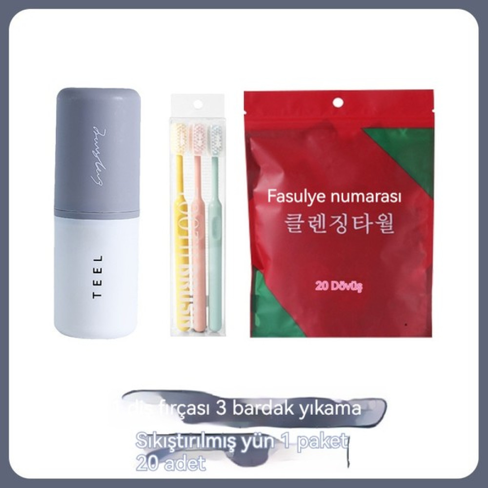 Bigsharp Seyahat Diş Fırçası Saklama Kutusu Taşınabilir Diş Fırçası Gargara Kabı Diş Fırçası Seti Seyahat Diş Fırçası Kabı Yıkama Kabı Seti (Yurt D... Ağız ve Diş Sağlığı Fiyatı
