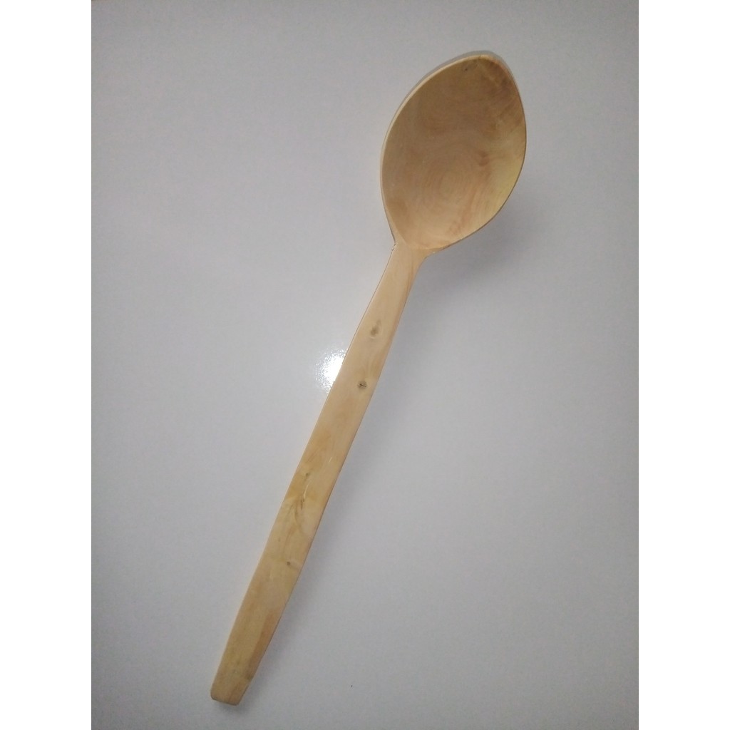 Bihoavm El Yapımı Şimşir Ağacı Ahşap Kaşık 33CM - Kahverengi Diğer Fiyatı
