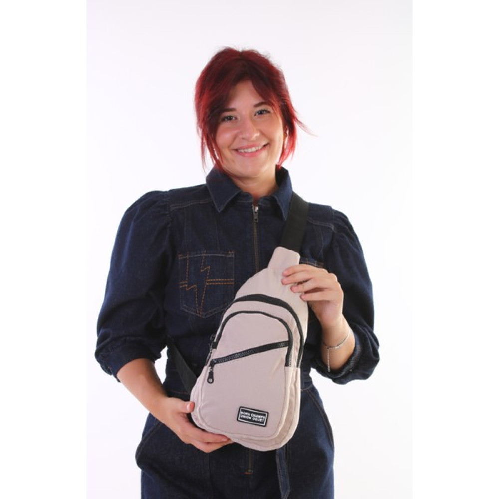 Bijuhome Kanvas Kumaş 3 Bölmeli Unisex Çapraz Bodybag Bel ve Omuz Çantası Taş Bayan Bel Çantası Fiyatı
