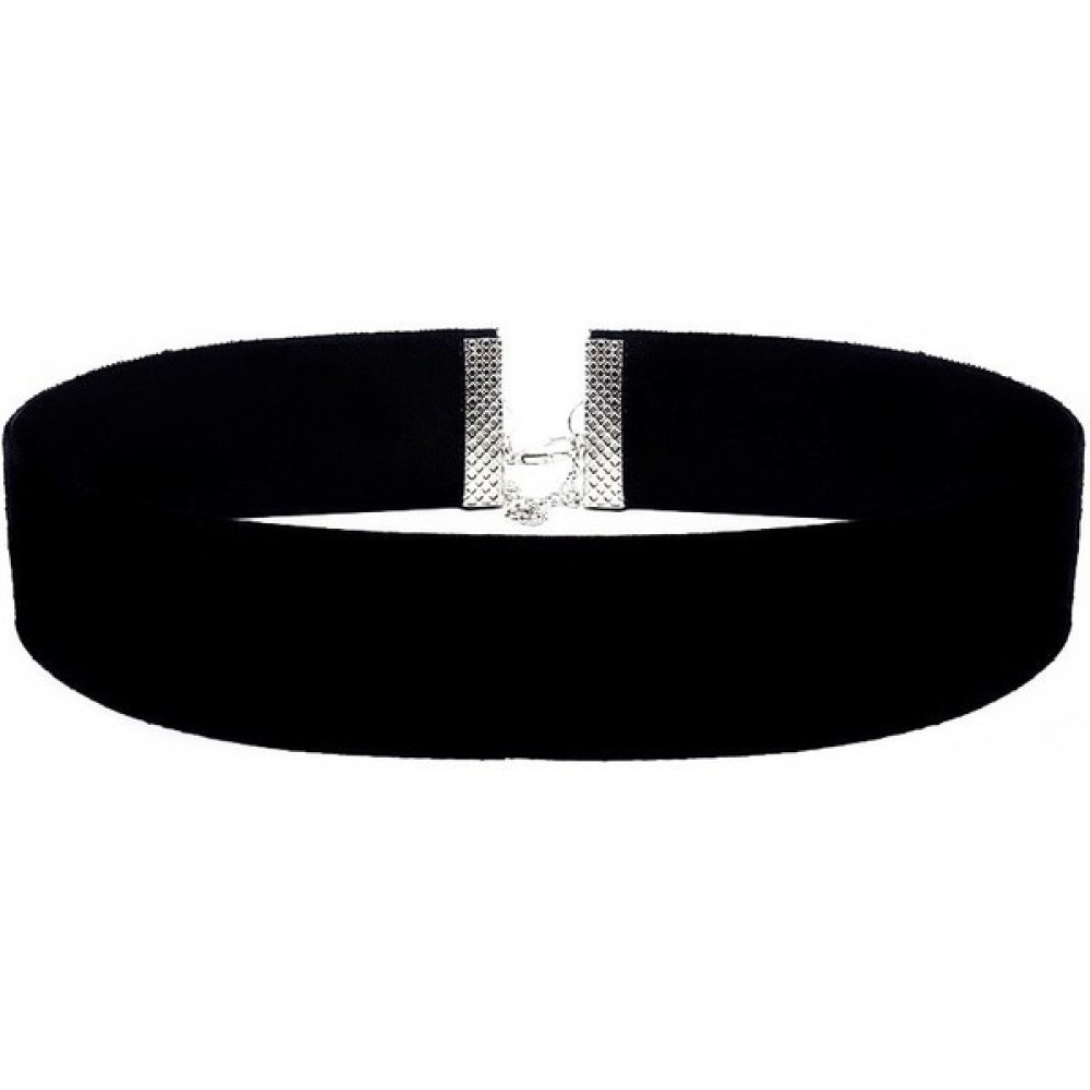 BijuStore Siyah Kadife Kadın Choker Kolye Bijuteri Kolye Fiyatı