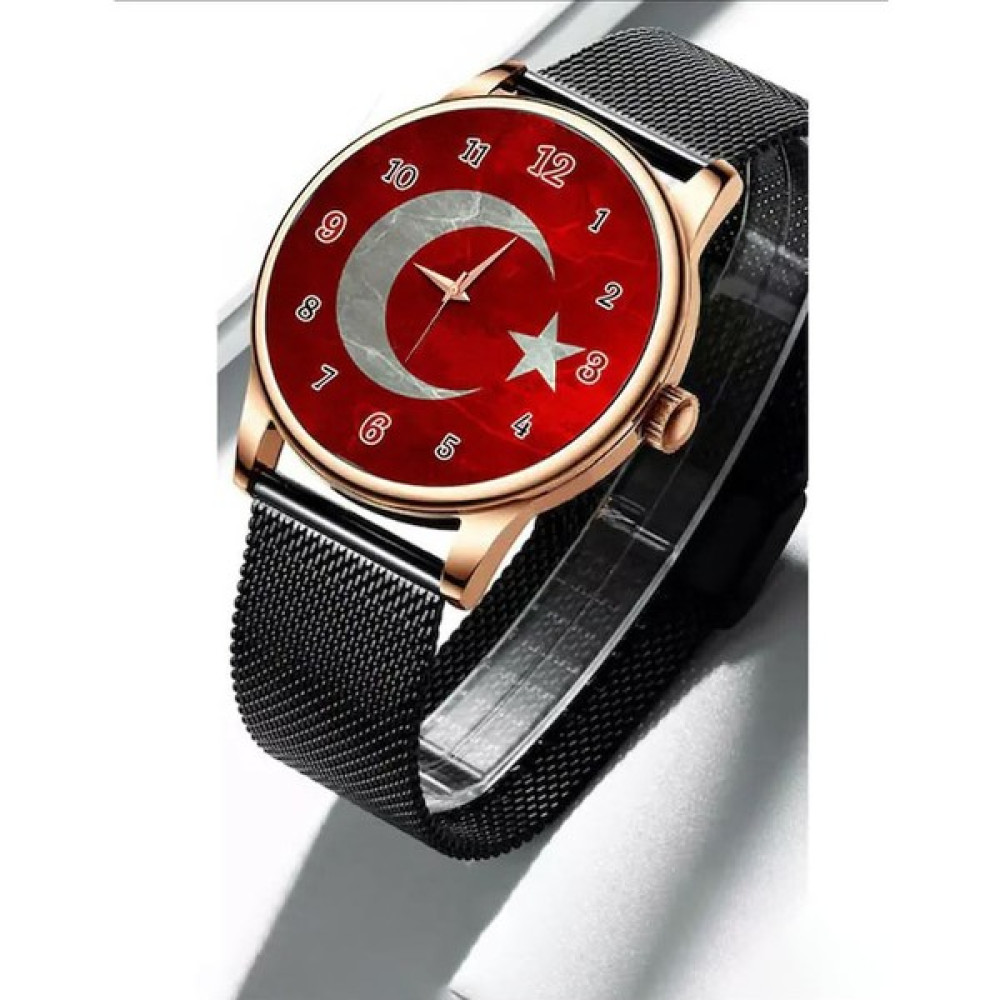 Bika Time Türk Bayraklı Erkek Kol Saati Kol Saatleri Fiyatı