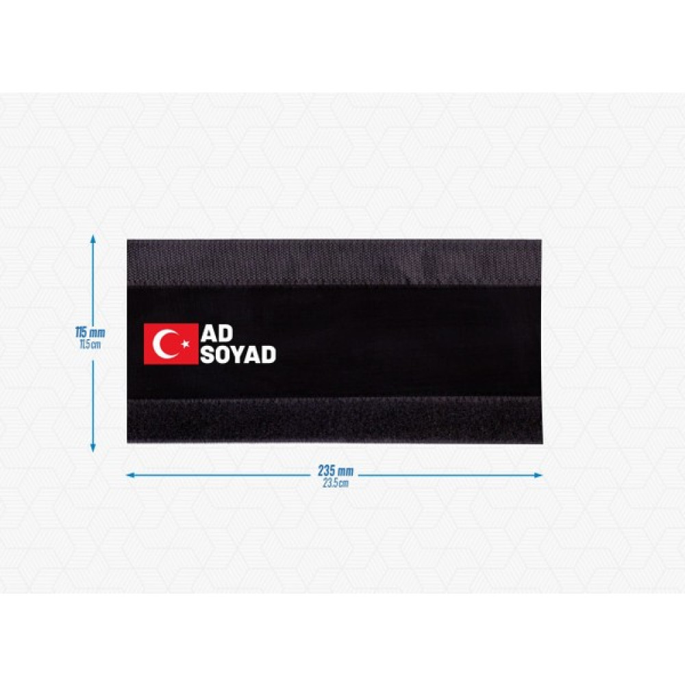 Bike And Art Kadro Koruyucu - Kablo Toplayıcı Kişiye Özel Yapım Türk Bayrak Baskılı Ad Soyad Bisiklet Aksesuarları Fiyatı