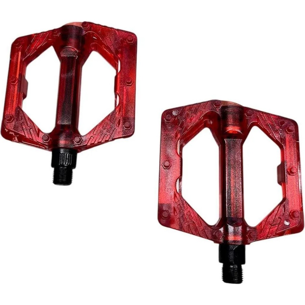 Bike Sky Şeffaf Renkli Platform Geniş Pedal Platform Bisiklet Pedalı Reflektörlü Bisikletler Fiyatı