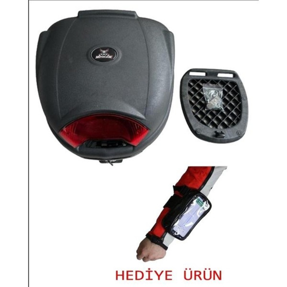 Bike Sky Tien 32 Lt Motosiklet Arka Çanta Siyah ( Kol Telefon Tutucu Çanta Hediyeli ) Motorsiklet Çantaları Fiyatı