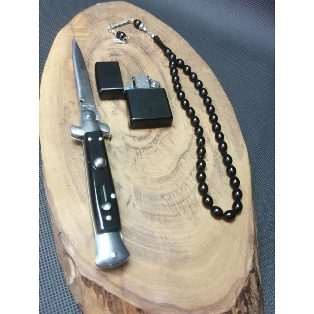 Bil-Tek Shop Outdoor 3Lü İtalyan Cakı Cakmak Ve Tesbih Set Paslanmaz Çelik Çakı Fiyatı