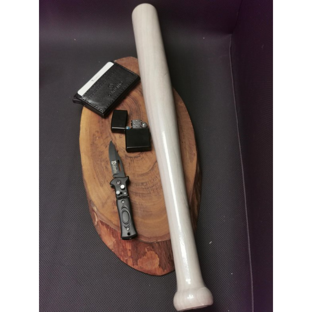 Bil-Tek Shop Outdoor 4Lü Beyzbol Sopası Cakı Cakmak Ve Cüzdan Set Paslanmaz Çelik Çakı Fiyatı
