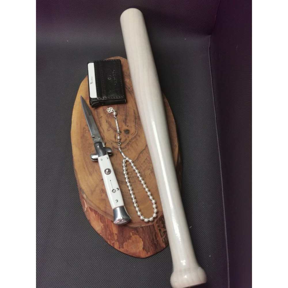Bil-Tek Shop Outdoor 4Lü Beyzbol Sopası İtalyan Cakı Cüzdan Ve Tesbih Set Paslanmaz Çelik Çakı Fiyatı