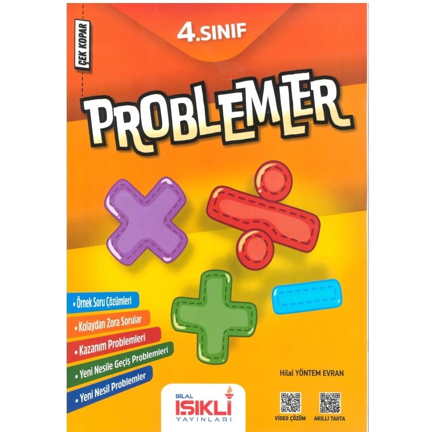 Bilal Işıklı Yayınları 4. Sınıf Problemler Diğer Fiyatı