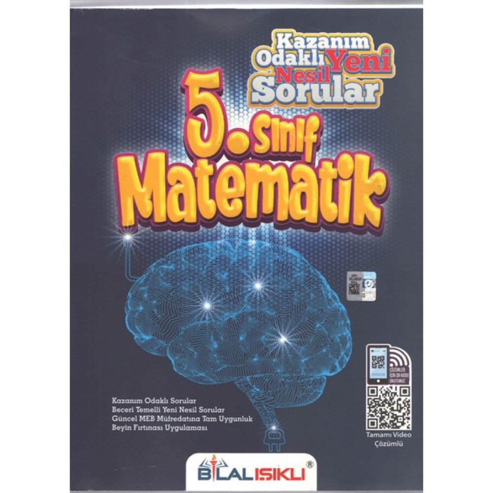 Bilal Işıklı Yayınları 5. Sınıf 2025 Matematik Kazanım Odaklı Soru Bankası Eğitim Setleri Fiyatı