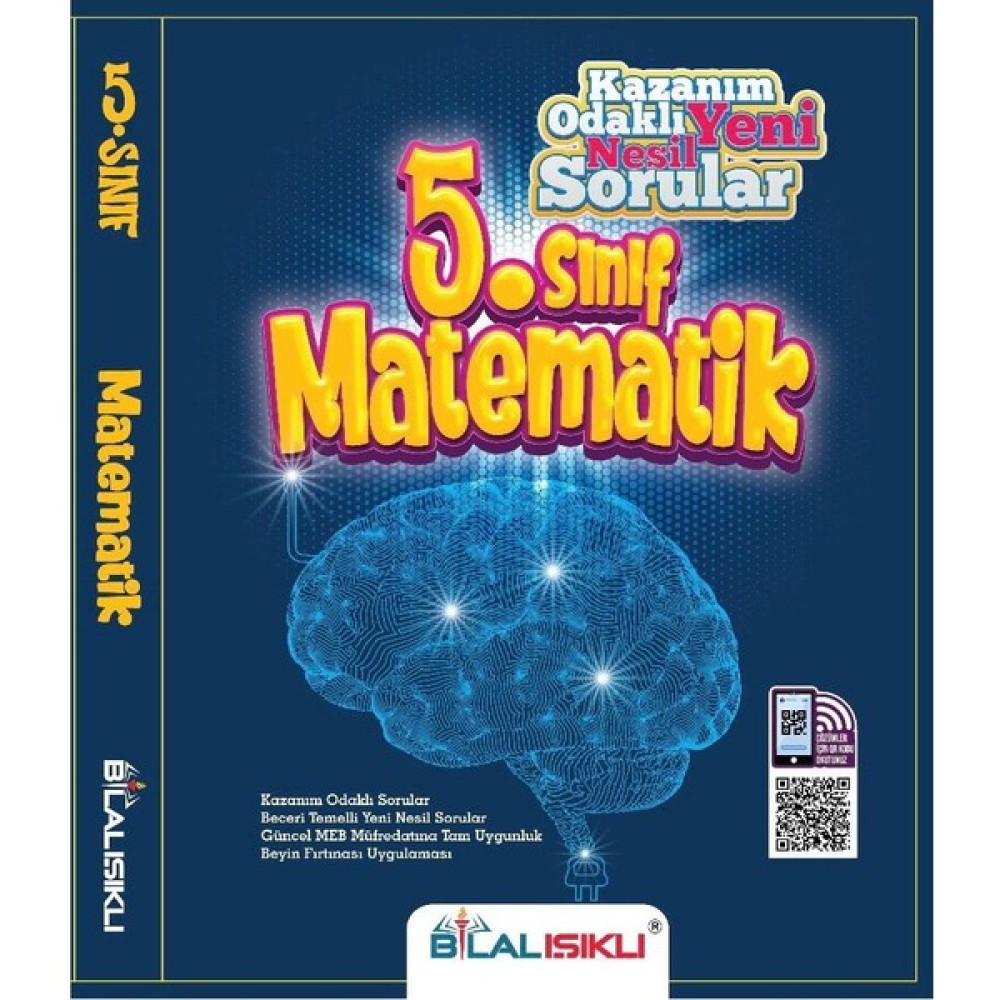 Bilal Işıklı Yayınları 5. Sınıf Matematik Kazanım Odaklı Soru Bankası Kaynak Kitapları Fiyatı