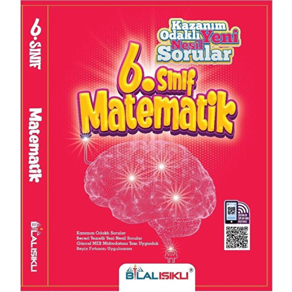Bilal Işıklı Yayınları 6. Sınıf Matematik Kazanım Odaklı Soru Bankası Kaynak Kitapları Fiyatı