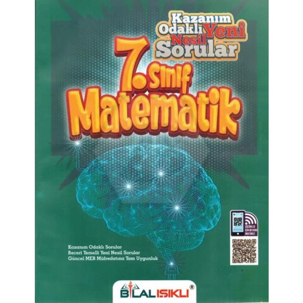 Bilal Işıklı Yayınları 7.sınıf Matematik Kazanım Odaklı Soru Bankası Matematik Fiyatı