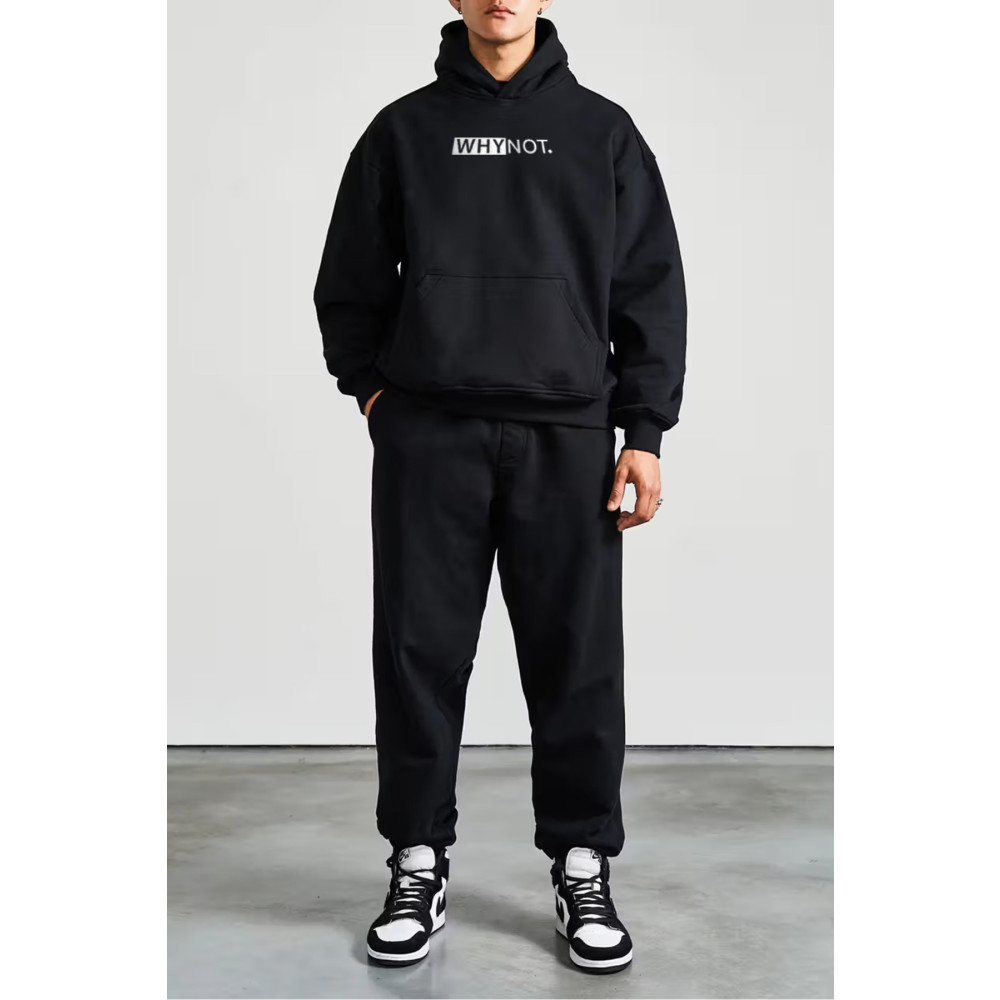 BİLEN SPORT Şardonlu WHYNOT Baskılı Jogger Eşofman Takımı XL Beden Giyim & İç Giyim Fiyatı