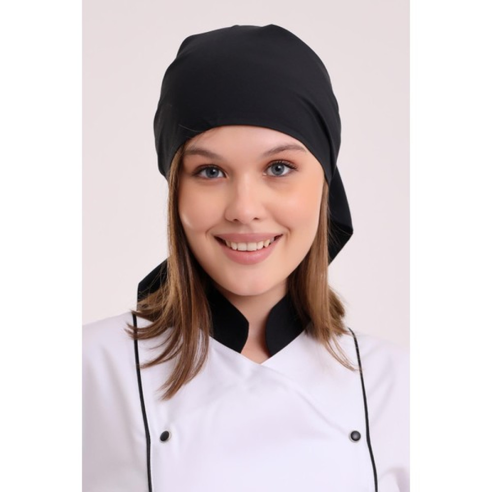 Bilenn Tekstil Bandana - 116 Siyah - Standart Mutfak Önlüğü Fiyatı