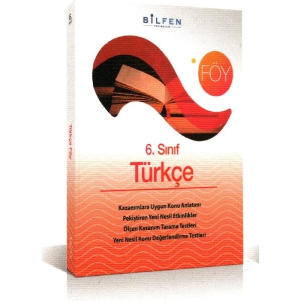 Bilfen 6. Sınıf Türkçe Föy Türkçe Fiyatı