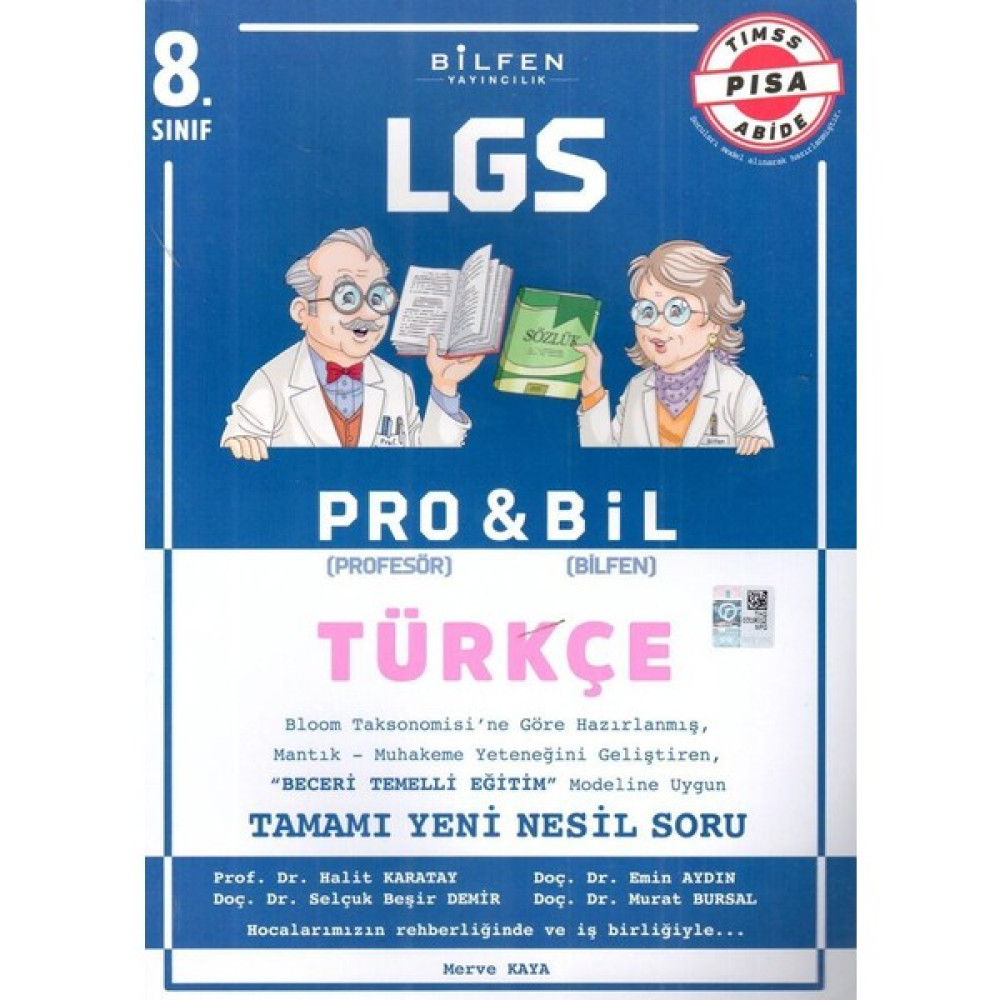 Bilfen 8.sınıf Lgs Türkçe Probil Soru Bankası Ders Sınav Kitapları Fiyatı