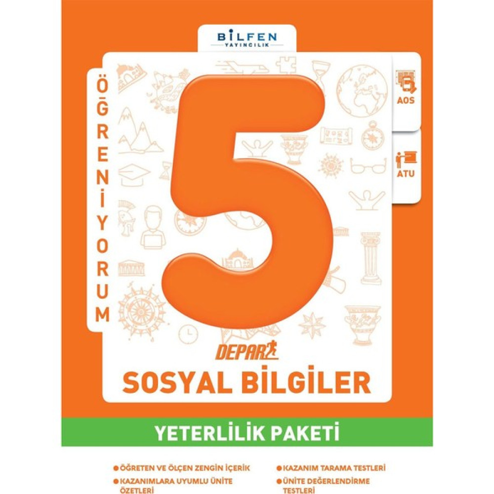 Bilfen Yayıncılık 5. Sınıf Sosyal Bilgiler Depar Yeterlilik Paketi Sosyal Bilgiler Fiyatı