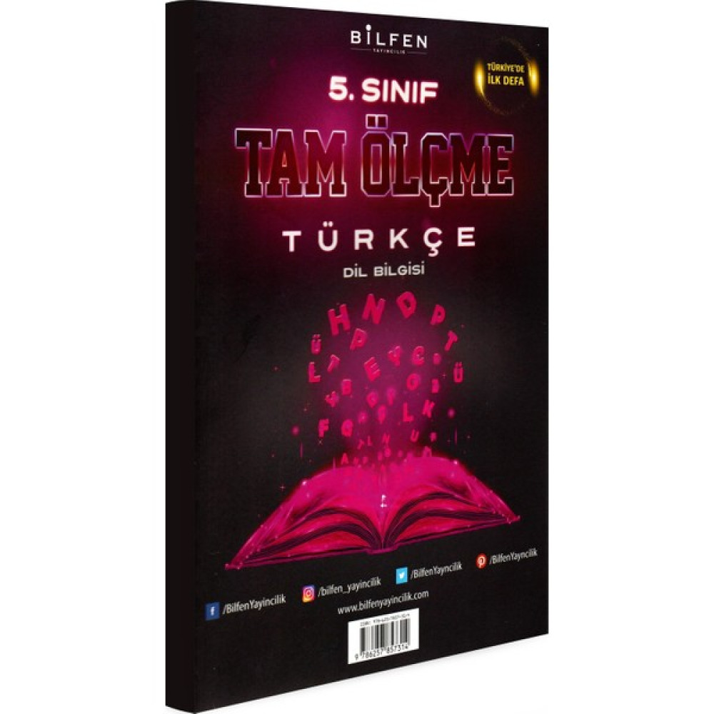 Bilfen Yayıncılık 5 Sınıf Türkçe Tam Ölçme Yeni Türkçe Fiyatı