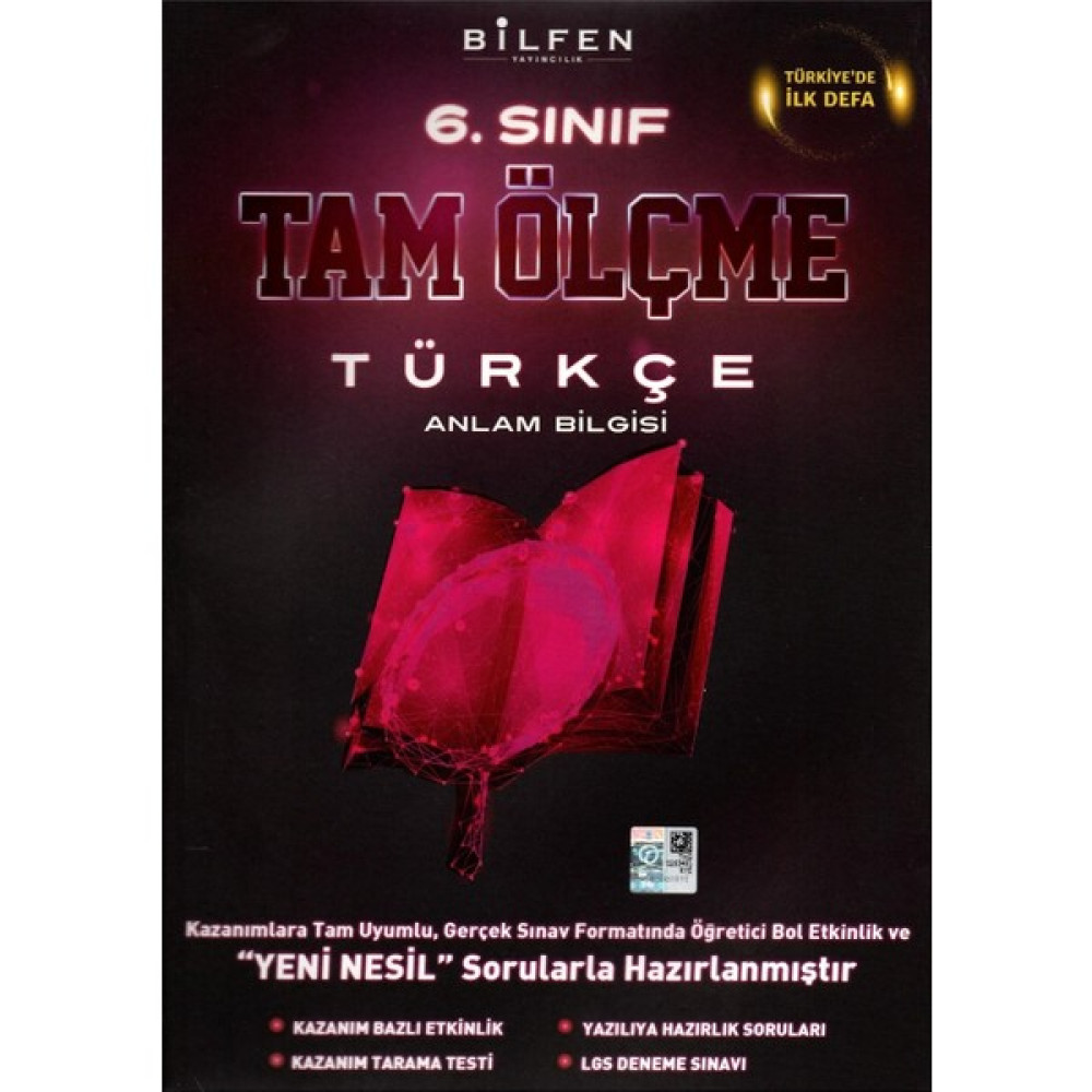 Bilfen Yayıncılık 6 Sınıf Türkçe Tam Ölçme Yeni Türkçe Fiyatı